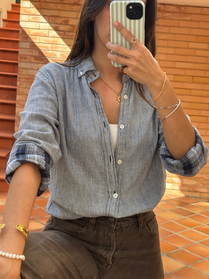 Camisa Riscas Throttleman