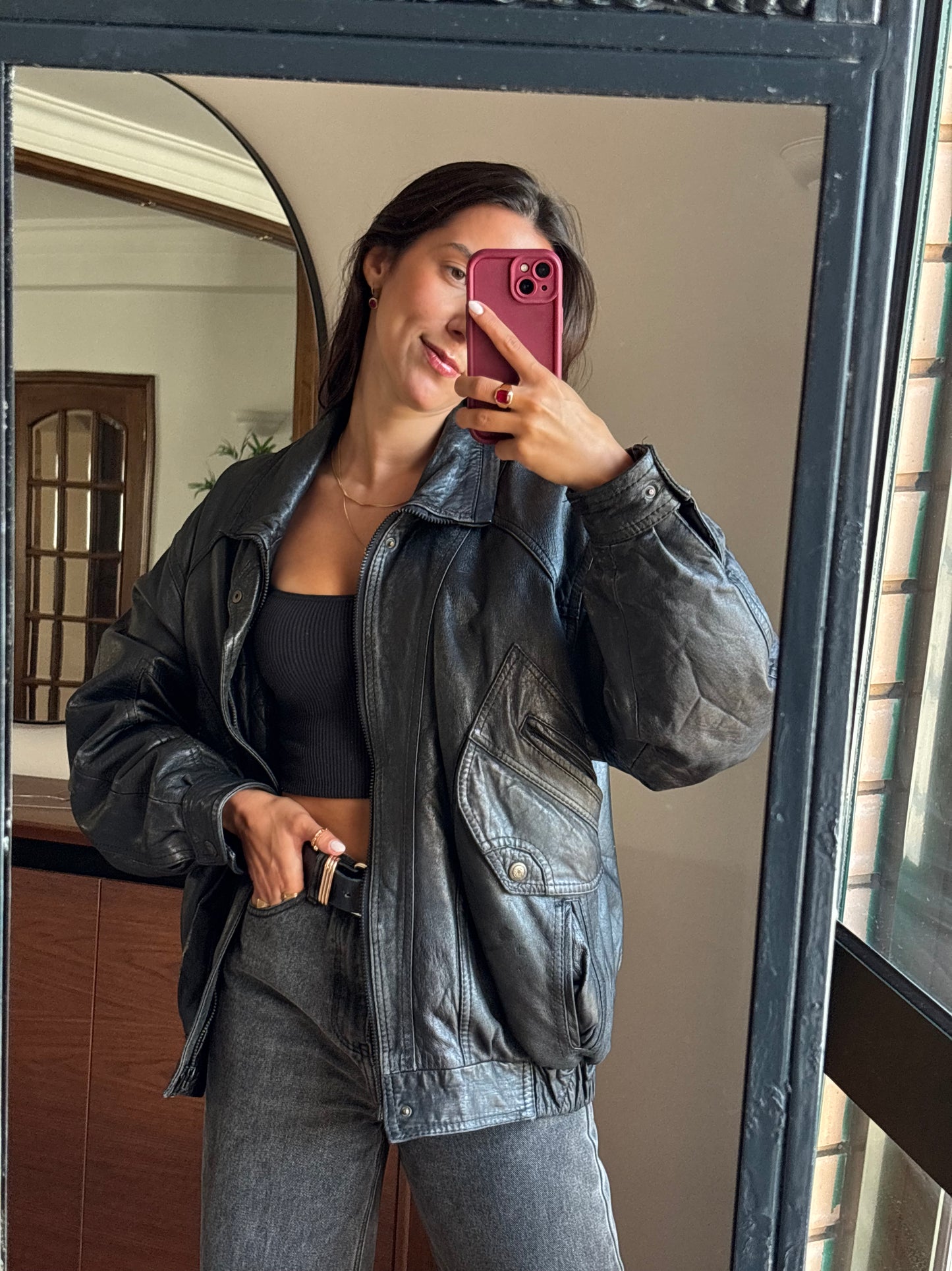 Vintage Leather Jacket