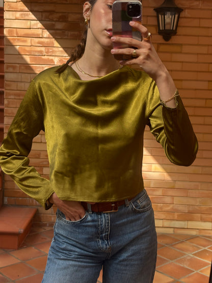 Blusa Drapeada