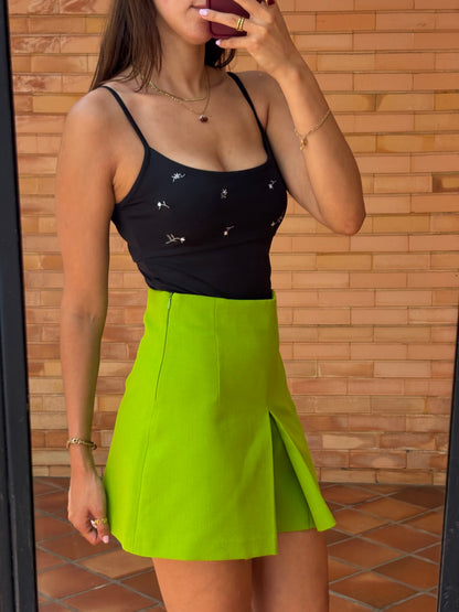 Saia-Calção Verde Lima
