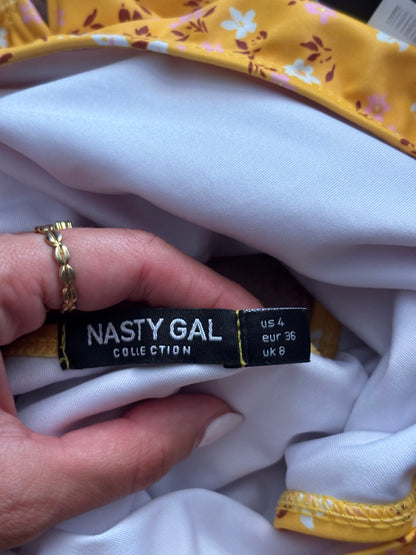 Nasty Gal Floral Swimsuit