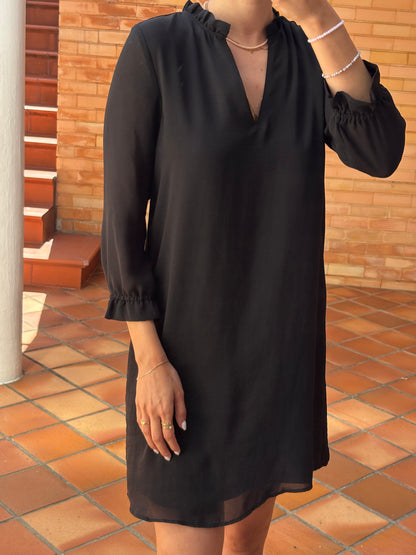 Vestido Preto Fluido