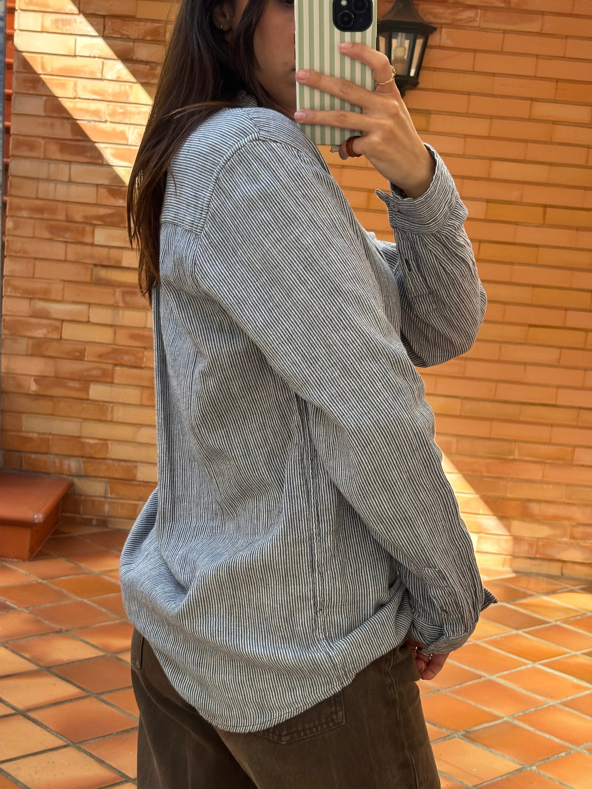 Camisa Riscas Throttleman