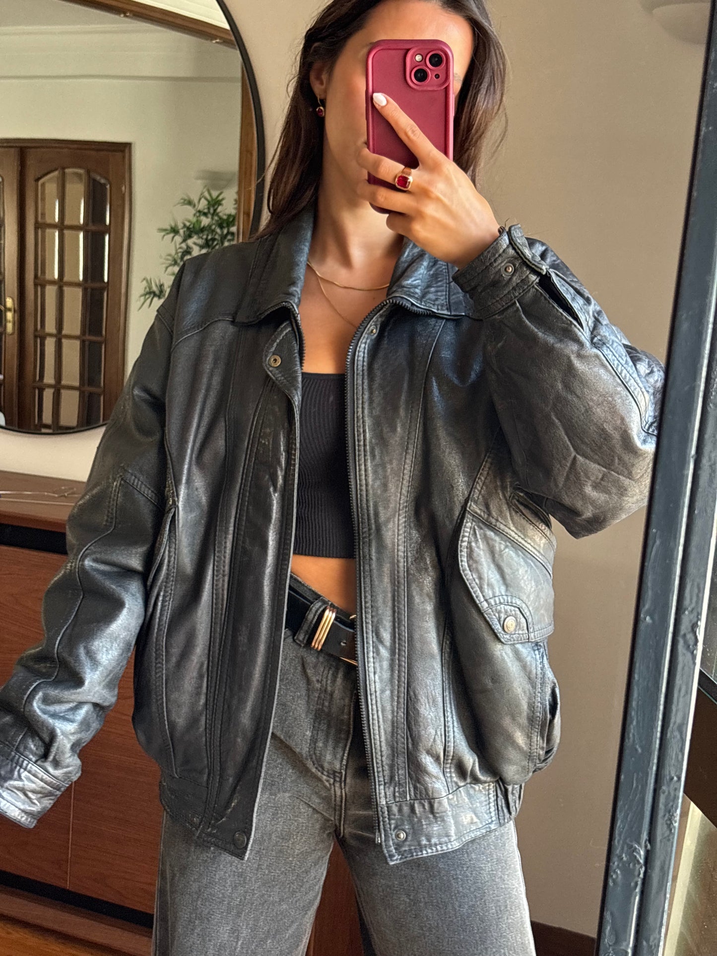 Vintage Leather Jacket
