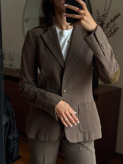 Zara Suit Cotton Brown