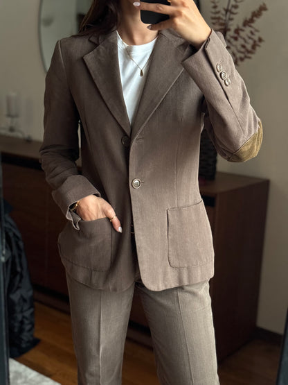 Zara Suit Cotton Brown