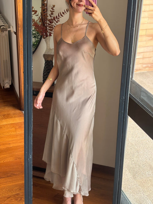 Slip Dress Acetinado