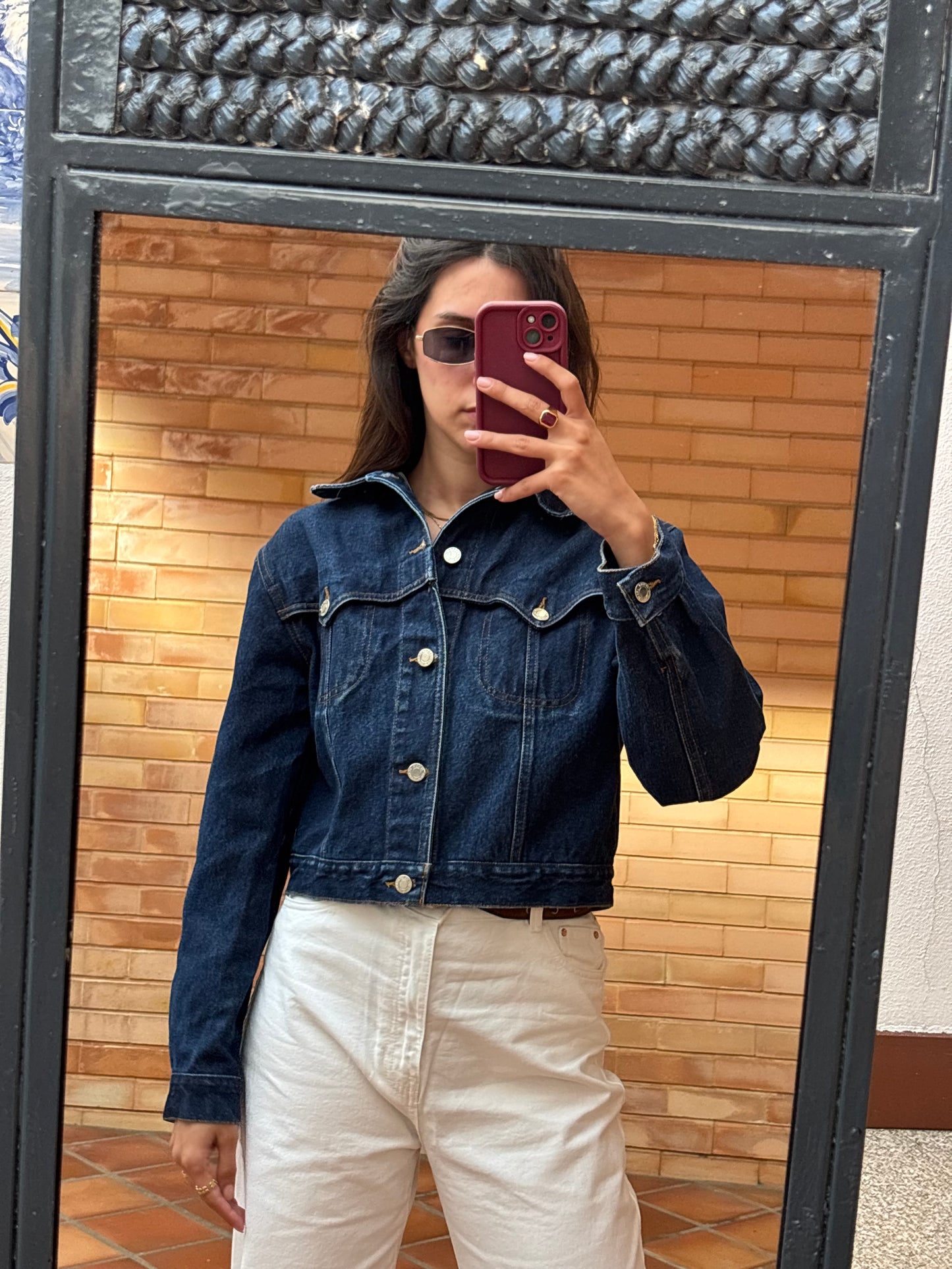 Cropped Vintage Denim