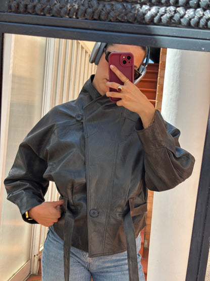 Faux Leather Jacket