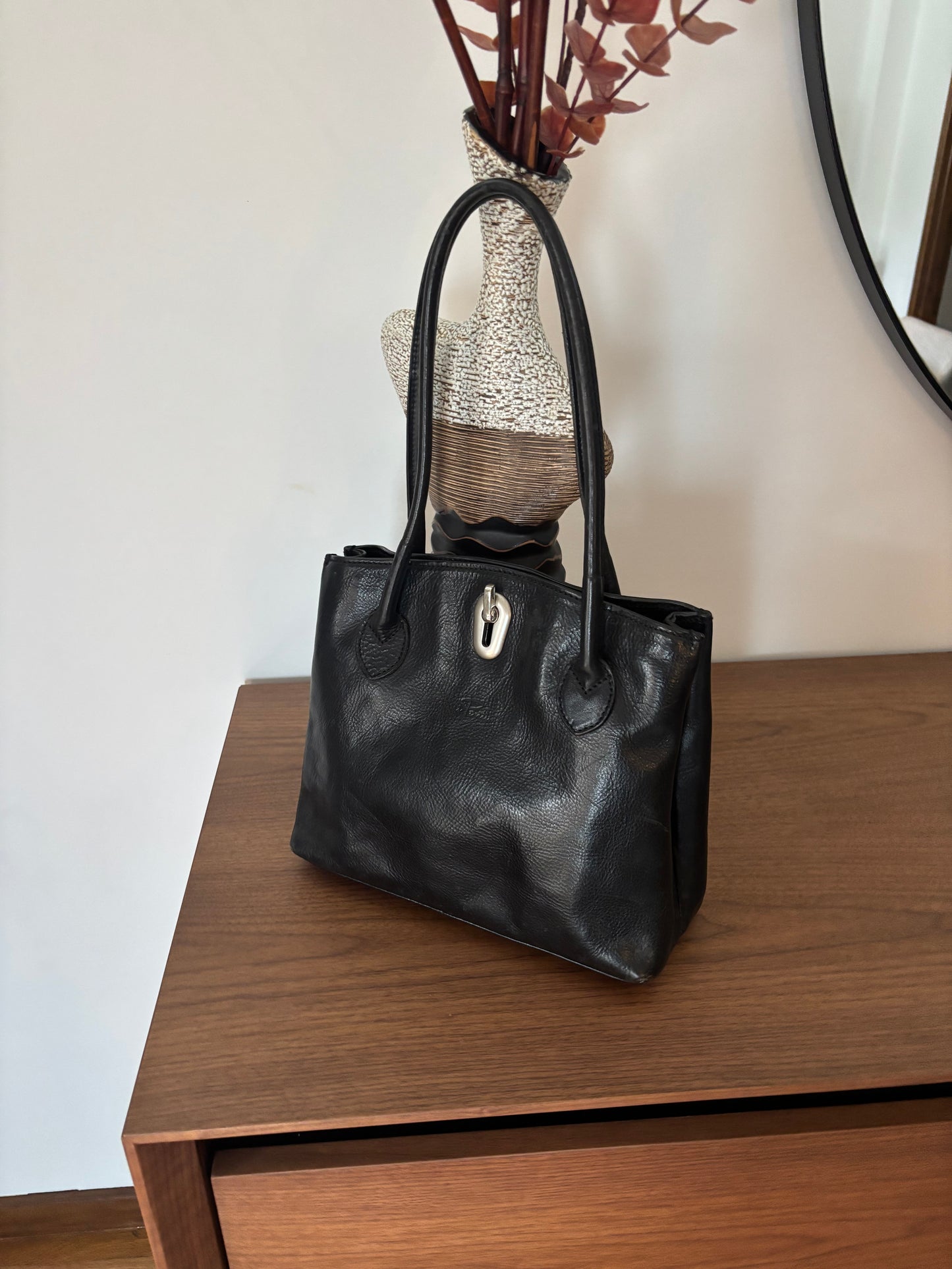 Leather Bag by I Ponti Ferenza