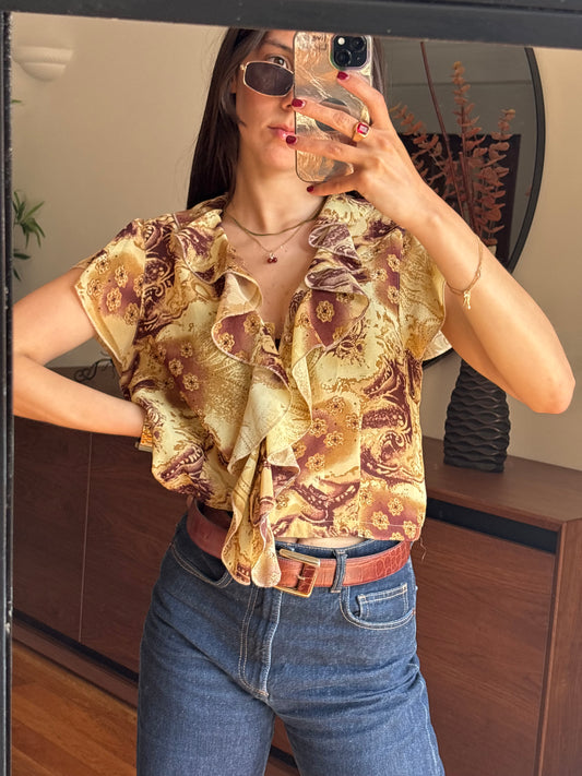Camisa Cropped